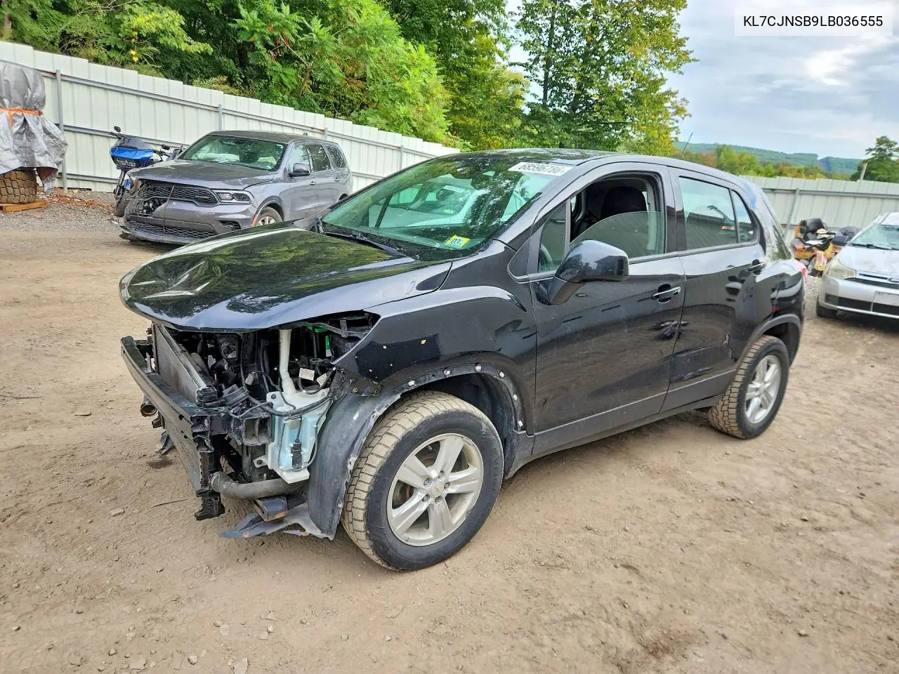 2020 Chevrolet Trax Ls VIN KL7CJNSB9LB036555 фото 1