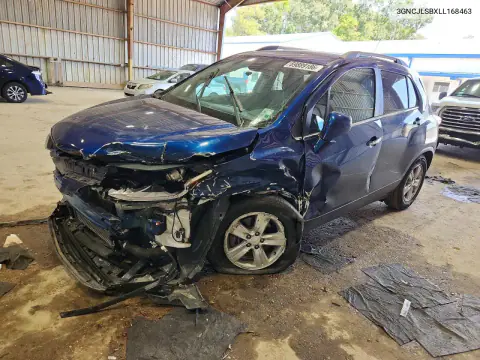 2020 Chevrolet Trax 1Lt VIN 3GNCJLSBXLL168463 фото 1