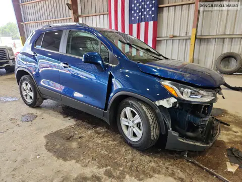 2020 Chevrolet Trax 1Lt VIN 3GNCJLSBXLL168463 фото 4