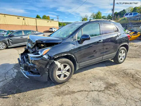 KL7CJPSB6LB077687 — 2020 Chevrolet TRAX, Передняя часть, фото до ремонта