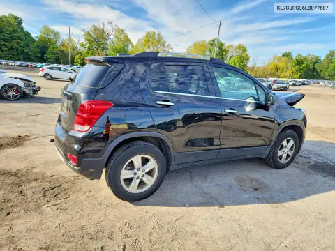 2020 Chevrolet Trax 1Lt VIN KL7CJPSB6LB077687 фото 3