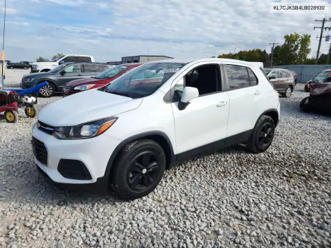 KL7CJKSB4LB028930 — 2020 Chevrolet TRAX, Задняя часть, фото до ремонта