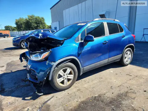 KL7CJLSB7LB332520 — 2020 Chevrolet TRAX, Передняя часть, фото до ремонта