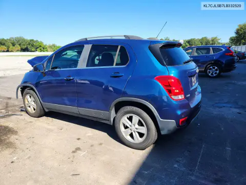 2020 Chevrolet Trax 1Lt VIN KL7CJLSB7LB332520 фото 2