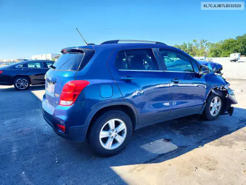 2020 Chevrolet Trax 1Lt VIN KL7CJLSB7LB332520 фото 3