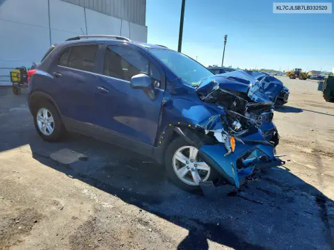 2020 Chevrolet Trax 1Lt VIN KL7CJLSB7LB332520 фото 4