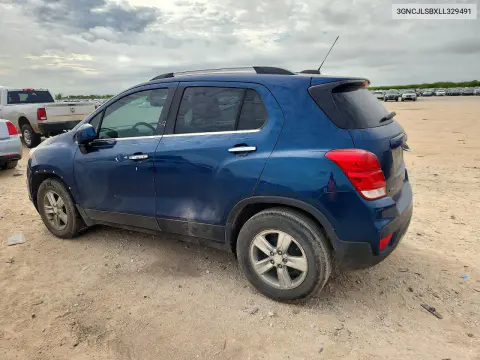 2020 Chevrolet Trax 1Lt VIN 3GNCJLSBXLL329491 фото 2