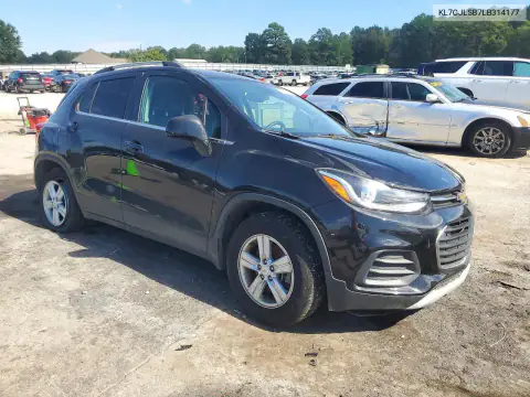 KL7CJLSB7LB314177 — 2020 Chevrolet TRAX, фото 4 с аукциона Copart 16.10.2026, Ходовая часть