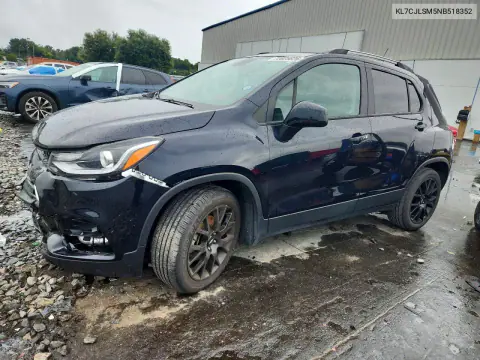 KL7CJLSM5NB518352 — 2022 Chevrolet TRAX, Передняя часть, фото до ремонта