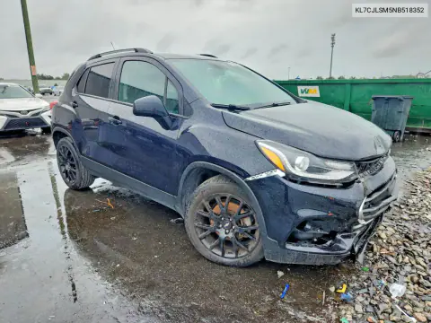 2022 Chevrolet Trax 1Lt VIN KL7CJLSM5NB518352 фото 4