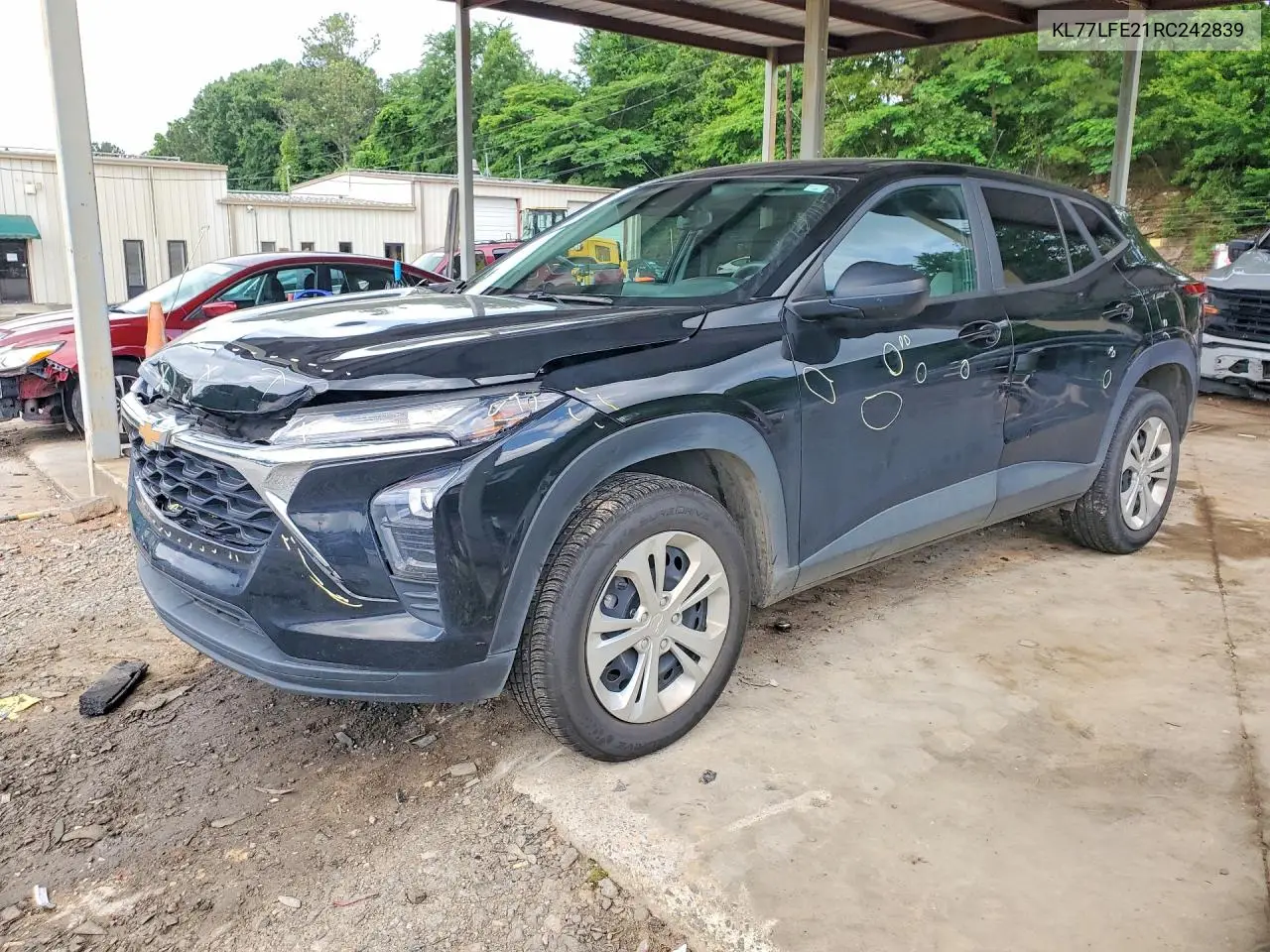 2024 Chevrolet Trax Ls VIN KL77LFE21RC242839 фото 1