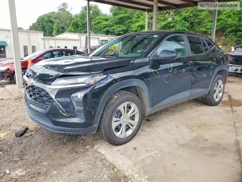 KL77LFE21RC242839 — 2024 Chevrolet TRAX, Передняя часть, фото до ремонта