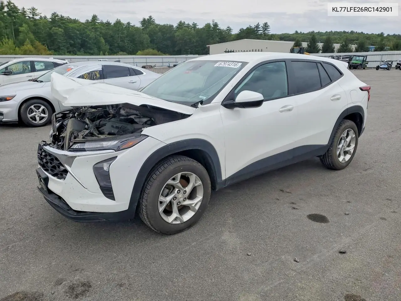 2024 Chevrolet Trax Ls VIN KL77LFE26RC142901 фото 1