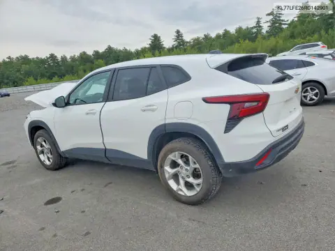 2024 Chevrolet Trax Ls VIN KL77LFE26RC142901 фото 2