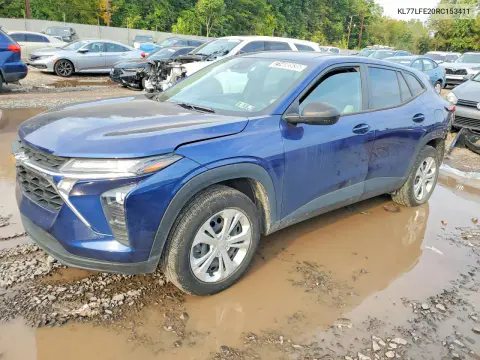 KL77LFE20RC153411 — 2024 Chevrolet TRAX, Задняя часть, фото до ремонта