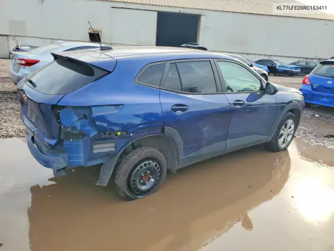 2024 Chevrolet Trax Ls VIN KL77LFE20RC153411 фото 3