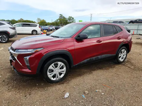 2024 Chevrolet Trax Ls VIN KL77LFE29RC097209 фото 1