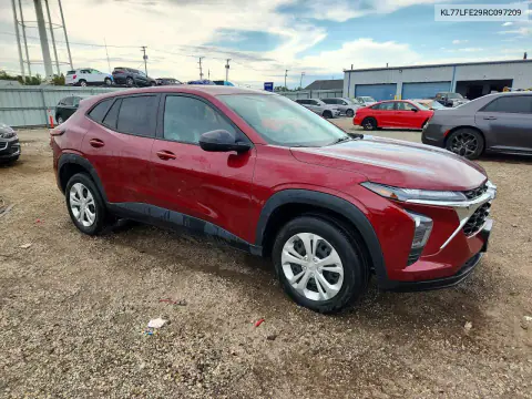 2024 Chevrolet Trax Ls VIN KL77LFE29RC097209 фото 4