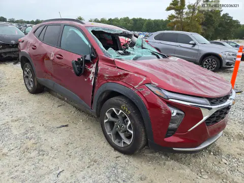 2024 Chevrolet Trax 1Lt VIN KL77LHE21RC036321 фото 4