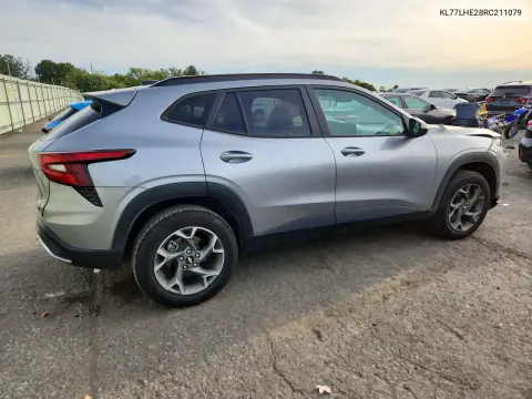 2024 Chevrolet Trax 1Lt VIN KL77LHE28RC211079 фото 3