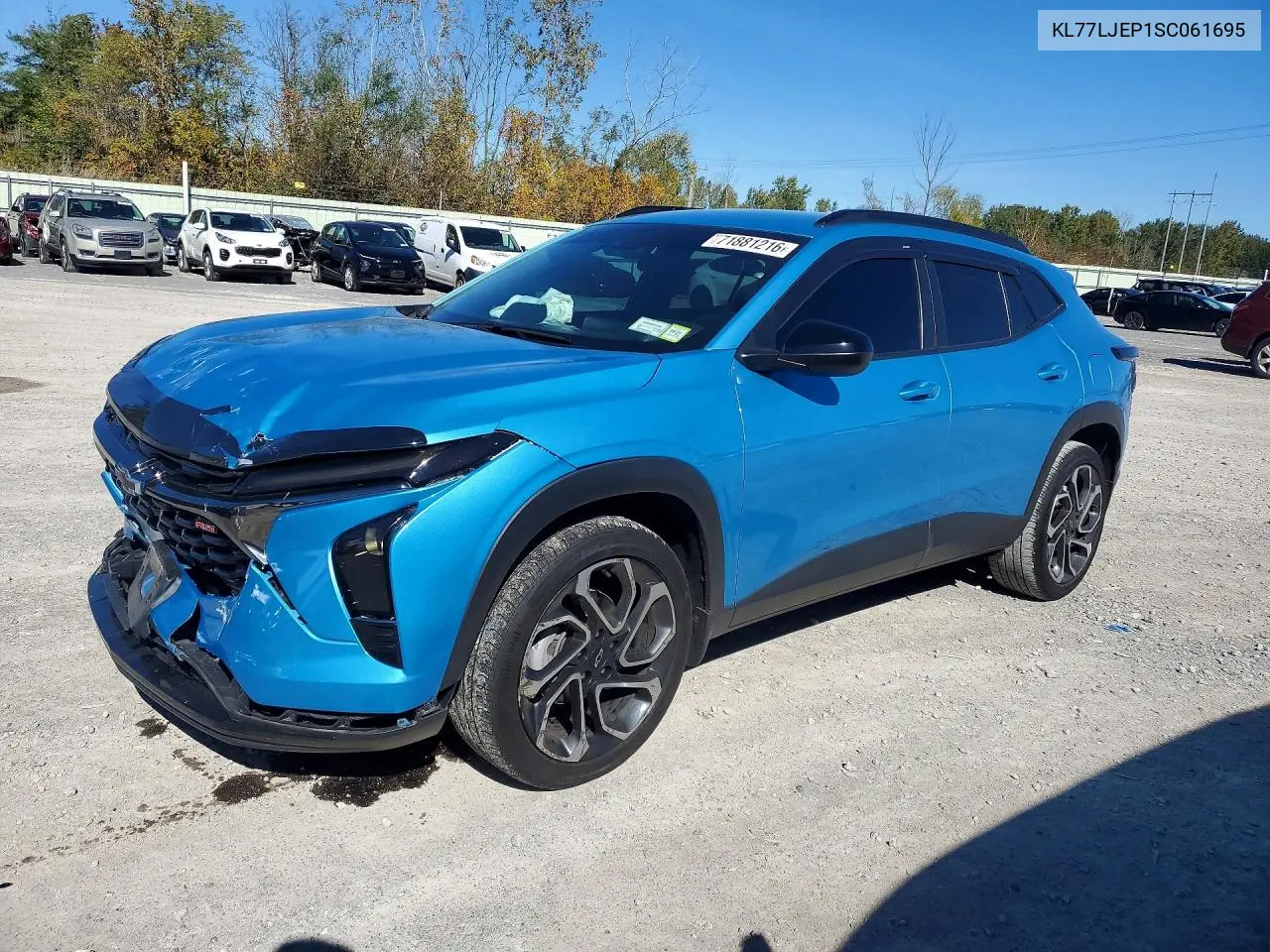 2025 Chevrolet Trax 2Rs VIN KL77LJEP1SC061695 фото 1