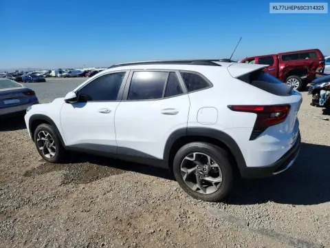2025 Chevrolet Trax 1Lt VIN KL77LHEP6SC314325 фото 2