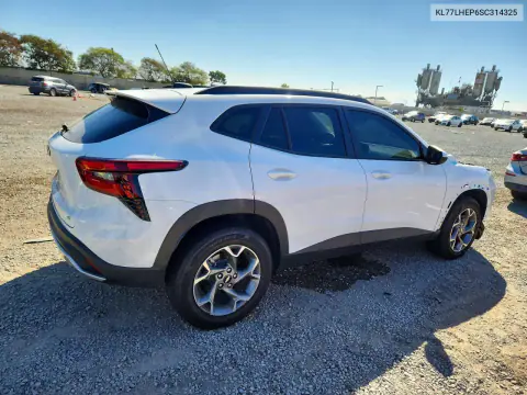 2025 Chevrolet Trax 1Lt VIN KL77LHEP6SC314325 фото 3