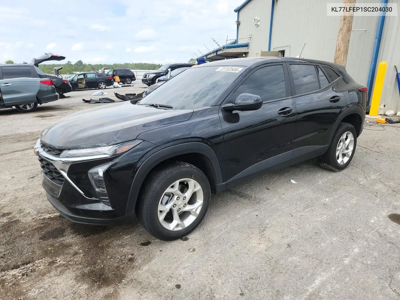 KL77LFEP1SC204030 Chevrolet TRAX 2025 — повреждение Задняя часть, фото до ремонта