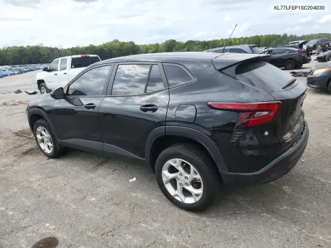 KL77LFEP1SC204030 — 2025 Chevrolet TRAX, фото 2 с аукциона Copart, Задняя часть