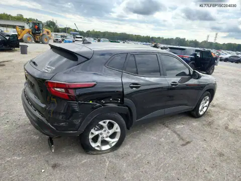 KL77LFEP1SC204030 — 2025 Chevrolet TRAX, фото 3 с аукциона Copart, Задняя часть