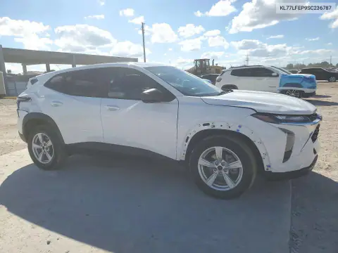 KL77LFEP9SC236787 — 2025 Chevrolet TRAX, фото 4 с аукциона Copart 20.10.2026, Задняя часть