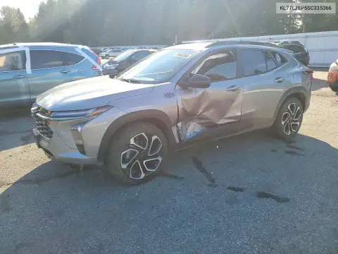 KL77LJEP5SC335366 — 2025 Chevrolet TRAX, Боковая часть, фото до ремонта