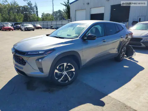 KL77LGEP4SC181915 — 2025 Chevrolet TRAX, Задняя часть, фото до ремонта