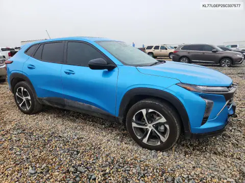 KL77LGEP2SC337577 — 2025 Chevrolet TRAX, фото 4 с аукциона Copart, Подтопление