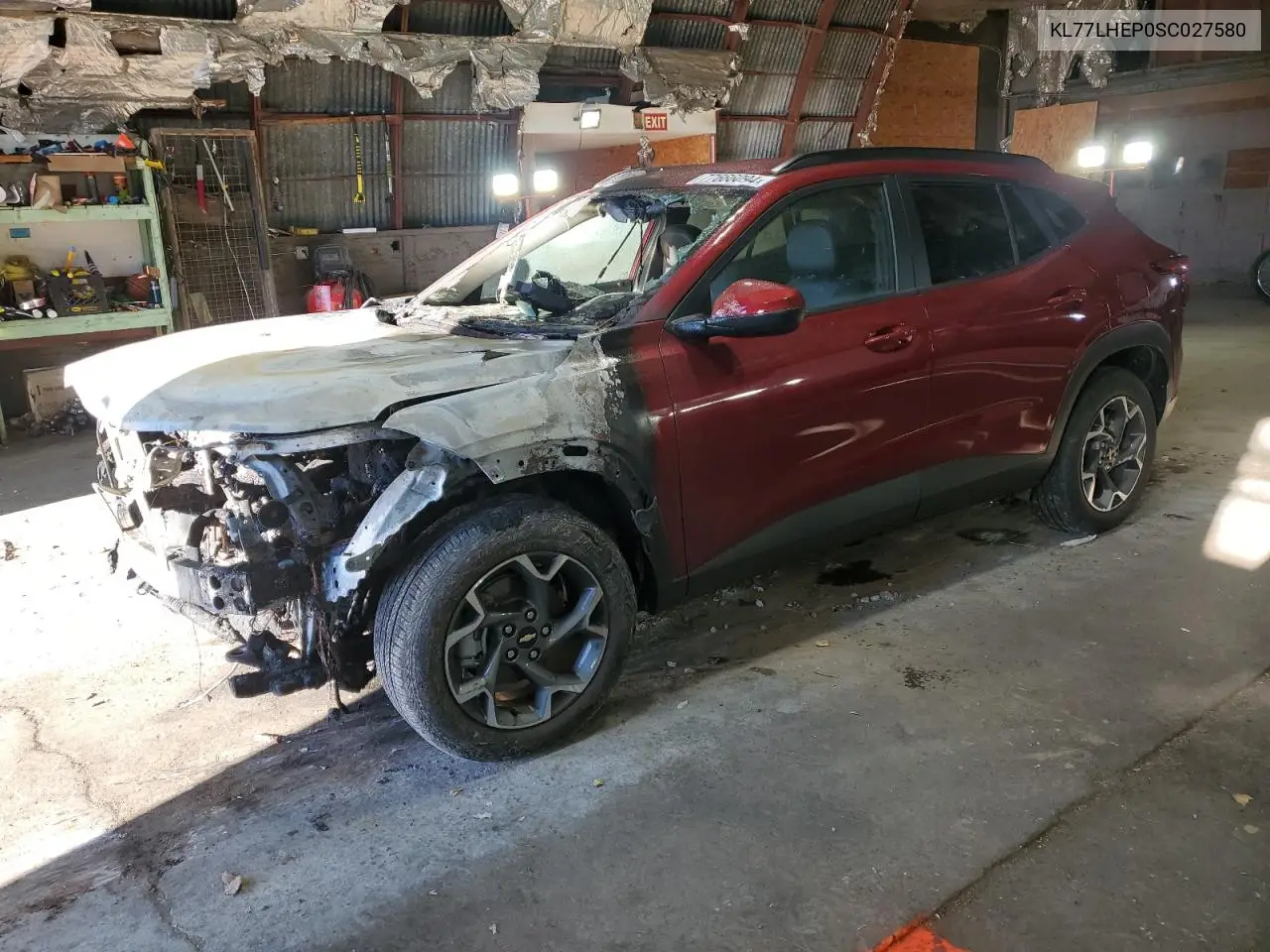 2025 Chevrolet Trax 1Lt VIN KL77LHEP0SC027580 фото 1