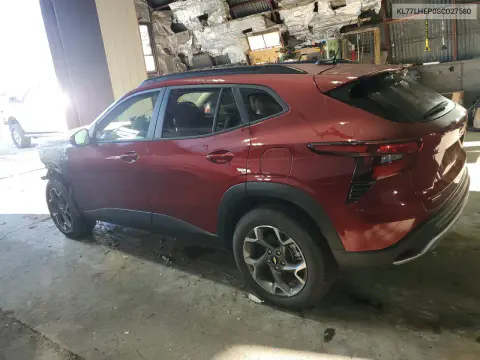 2025 Chevrolet Trax 1Lt VIN KL77LHEP0SC027580 фото 2