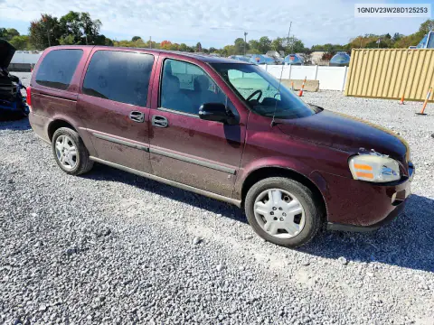 2008 Chevrolet Uplander Ls VIN 1GNDV23W28D125253 фото 4