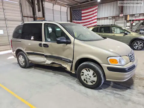 2000 Chevrolet Venture VIN 1GNDU03E7YD130673 фото 4