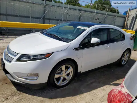 1G1RA6E43CU102904 — 2012 Chevrolet Volt, Мелкие вмятины и царапины, фото до ремонта
