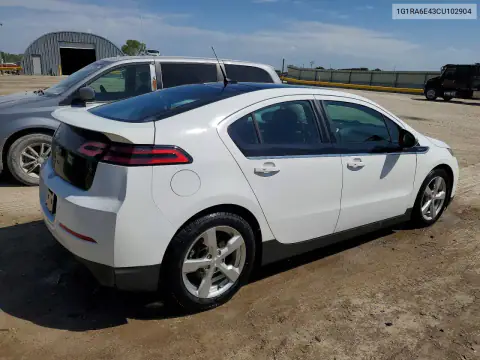 1G1RA6E43CU102904 — 2012 Chevrolet Volt, фото 3 с аукциона Copart 20.10.2026, Мелкие вмятины и царапины