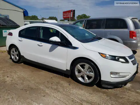 1G1RA6E43CU102904 — 2012 Chevrolet Volt, фото 4 с аукциона Copart 20.10.2026, Мелкие вмятины и царапины