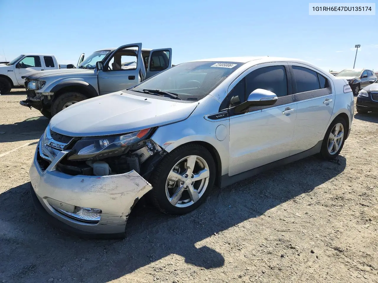 2013 Chevrolet Volt VIN 1G1RH6E47DU135174 фото 1