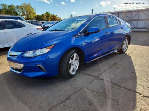 1G1RA6S52HU122842 — 2017 Chevrolet Volt, Задняя часть, фото до ремонта