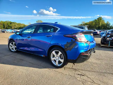 2017 Chevrolet Volt Lt VIN 1G1RA6S52HU122842 фото 2