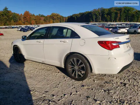 2011 Chrysler 200 VIN 1C3BC8FG0BN612356 фото 2