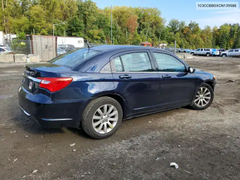 1C3CCBBGXCN139588 — 2012 Chrysler 200, фото 3 с аукциона Copart, Передняя часть