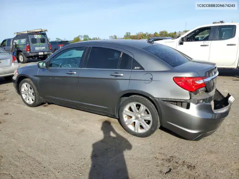 2013 Chrysler 200 Touring VIN 1C3CCBBB2DN674243 фото 2