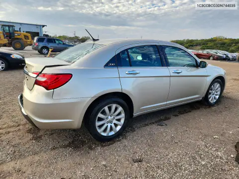 1C3CCBCG3DN744035 — 2013 Chrysler 200, фото 3 с аукциона Copart, Задняя часть
