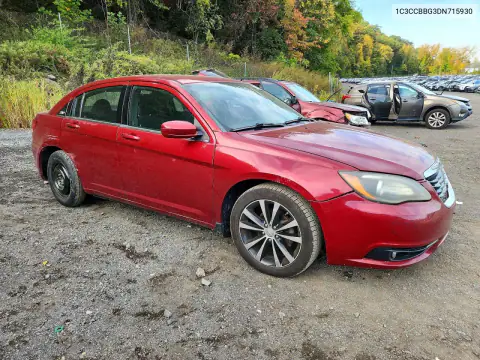 1C3CCBBG3DN715930 — 2013 Chrysler 200, фото 4 с аукциона Copart, Задняя часть