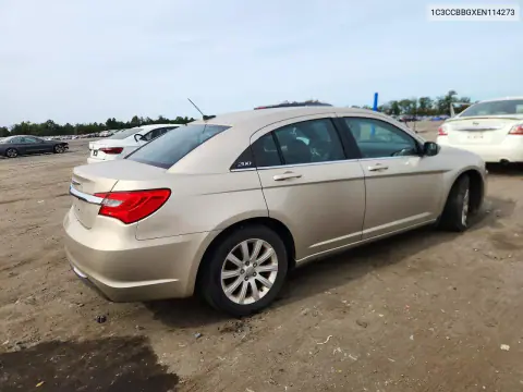 2014 Chrysler 200 Touring VIN 1C3CCBBGXEN114273 фото 3